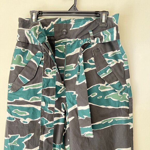 NEW G-Star RAW High Waist Paperbag Twill Military Pants Trousers, W26 L32 - Picture 7 of 16